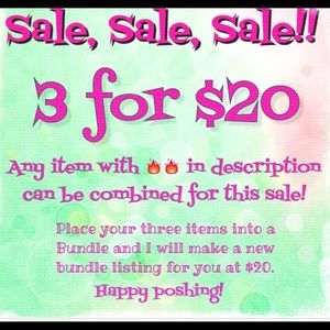 🔥🔥BUNDLE SALE🔥🔥